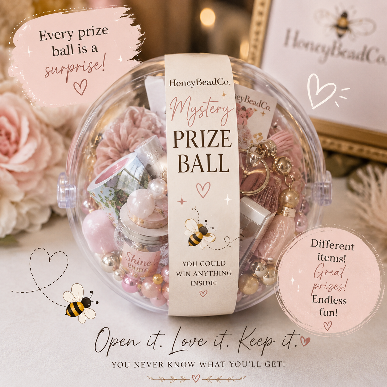Prize ball add on